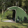vidaXL Tente Cabane avec toit Vert 370 x 230 x 185 cm taffetas