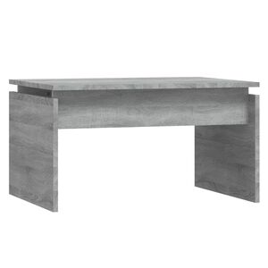 vidaXL Table basse Sonoma gris 68x50x38 cm Bois d'ing&eacute;nierie