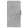 vidaXL Armoire murale gris béton 60x31x60 cm bois d'ingénierie