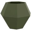 vidaXL Jardini&egrave;re Vert olive 75 x 75 x 60 cm Acier
