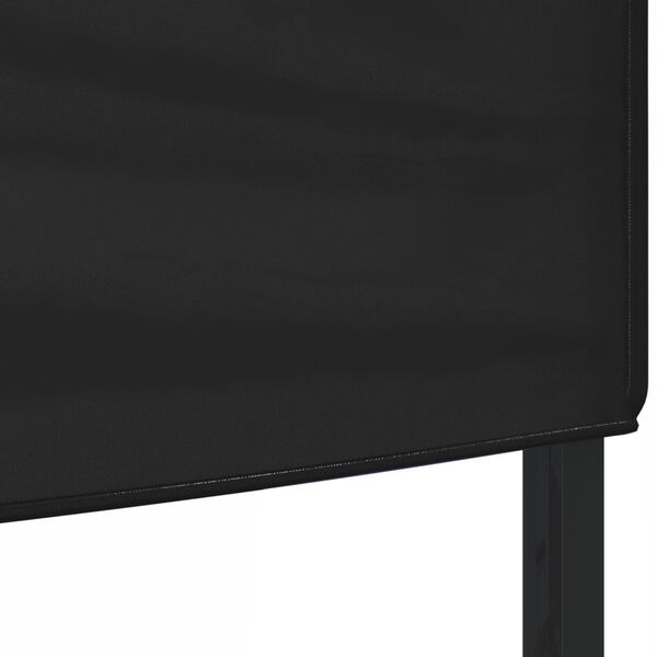 vidaXL Tente de r&eacute;ception pliable Noir 2x2 m