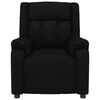 vidaXL Fauteuil de massage Noir Similicuir