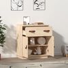 vidaXL Buffet 65,5x40x75 cm Bois massif de pin