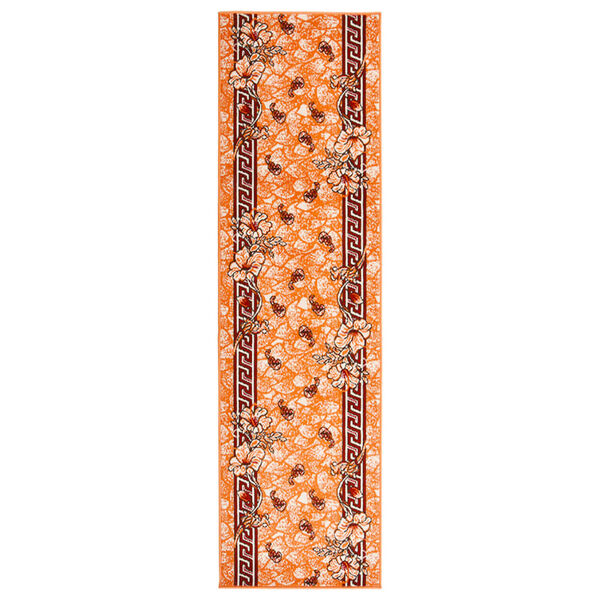 vidaXL Tapis BCF Terre cuite 60x200 cm