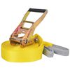 vidaXL Corde l&acirc;che pour slackline 15 m x 50 mm 150 kg Jaune