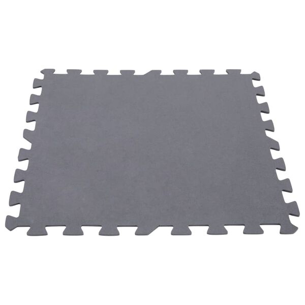 Intex Protecteur de sol rembourré verrouillable 8pcs 50x50x0,5cm 1,9m²