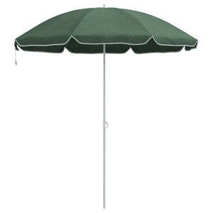 vidaXL Parasol de jardin polyester 170T Vert