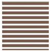 vidaXL Store z&egrave;bre marron 150x150cm largeur du tissu 145,9cm polyester