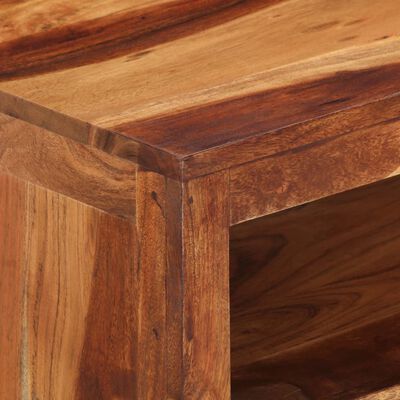 vidaXL Table basse 84x49x40 cm bois d'acacia massif