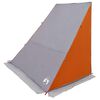 vidaXL Tente de hayon personne 190 x 150 x 185 cm Gris et orange