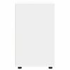 vidaXL Armoire de rangement Blanc 60 x 48 x 81 cm Bois d'ing&eacute;nierie
