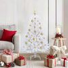 vidaXL Sapin de No&euml;l Artificiel &agrave; Branches Articul&eacute;es Blanc 120 cm