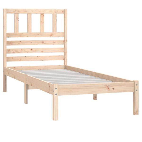 vidaXL Cadre de lit sans matelas 90x190 cm bois de pin massif
