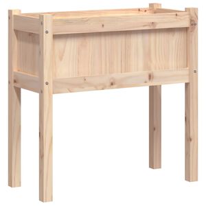 vidaXL Jardini&egrave;res avec pieds 70x31x70 cm bois de pin massif