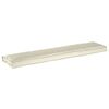 vidaXL Coussin de palette Cr&egrave;me 180 x 40 x 8 cm Tissu Oxford