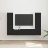 vidaXL Ensemble meuble TV 6 pcs Noir Bois d'ing&eacute;nierie