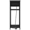 vidaXL Cabinet de chevet Ch&ecirc;ne noir 41 x 28 x 76 cm Bois d'ing&eacute;nierie