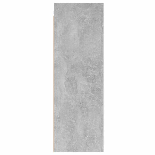 vidaXL Meuble TV Gris b&eacute;ton 30,5x30x90 cm Bois d&rsquo;ing&eacute;nierie