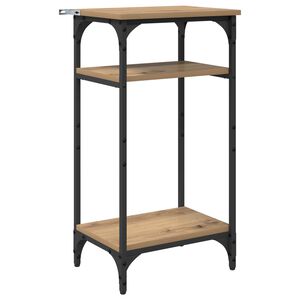 vidaXL Table d'appoint Ch&ecirc;ne artisanal 40 x 30 x 75 cm