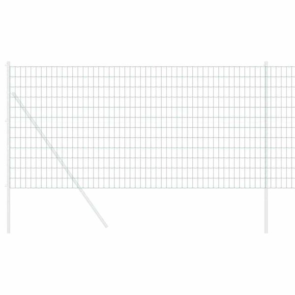 vidaXL Clôture Euro Vert 0.4 x 10 m Fer revêtu de PVC