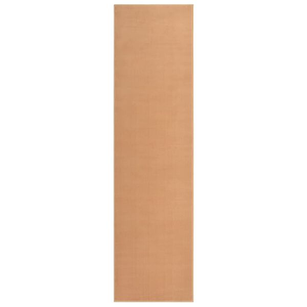 vidaXL Tapis BCF Beige 60x250 cm