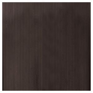 vidaXL Tapis rectangulaire marron fonc&eacute; 100x100 cm bambou
