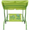 vidaXL Si&egrave;ge balan&ccedil;oire pour enfants vert