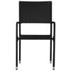 vidaXL Ensemble à manger de jardin 5 pcs Résine tressée Noir