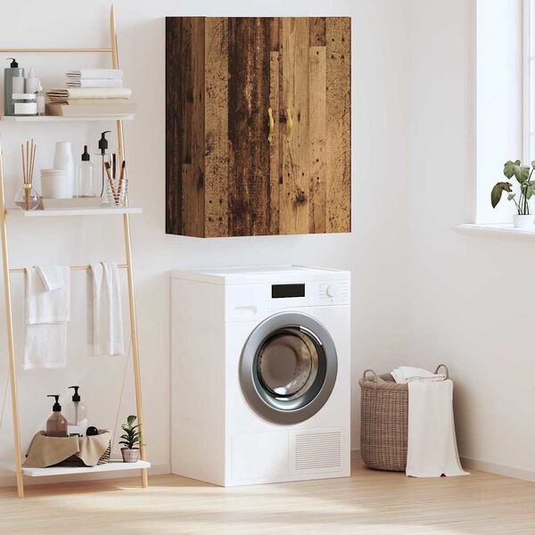 vidaXL Meuble mural Bois ancien 69,5 x 34 x 90 cm Bois d'ing&eacute;nierie