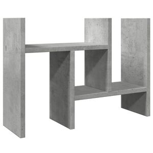 vidaXL Organisateur de bureau gris b&eacute;ton 34,5x15,5x35,5 cm