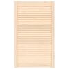 vidaXL Porte d'armoire &agrave; persiennes 99,3x59,4 cm bois de pin massif