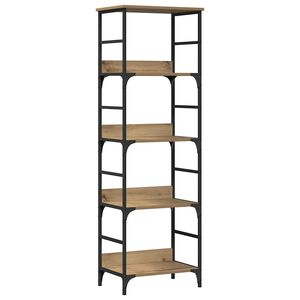 vidaXL Biblioth&egrave;que ch&ecirc;ne artisanal 50x33x153 cm bois d'ing&eacute;nierie