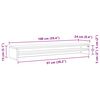 vidaXL Support de moniteur Sonoma gris 100x24x13 cm Bois d'ing&eacute;nierie