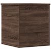 vidaXL Bo&icirc;te de rangement ch&ecirc;ne marron 40x42x46 cm bois d'ing&eacute;nierie