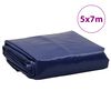 vidaXL B&acirc;che bleu 5x7 m 650 g/m&sup2;