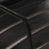 vidaXL Fauteuil Noir Cuir v&eacute;ritable