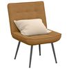 vidaXL Chaise de relaxation marron 64x74x84 cm velours