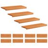 vidaXL Marches d'escalier 12 pi&egrave;ces 70 x 30 x 2 cm Marron Clair