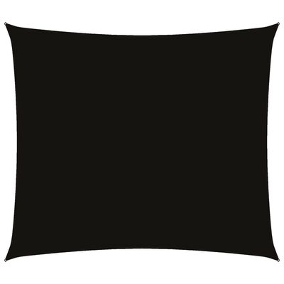 vidaXL Voile de parasol tissu oxford rectangulaire 2x2,5 m noir