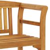 vidaXL Banc de jardin 120 cm bois d'acacia solide