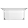 vidaXL Ensemble de meubles de salle de bain 2 pcs Blanc brillant