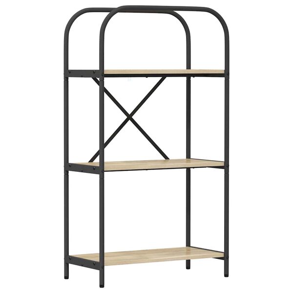 vidaXL &Eacute;tag&egrave;re Ch&ecirc;ne Sonoma 60 x 30 x 109 cm Bois d'ing&eacute;nierie