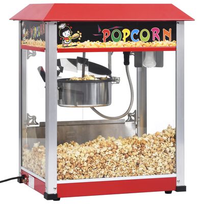 vidaXL Machine à pop-corn avec pot de cuisson en téflon 1400 W