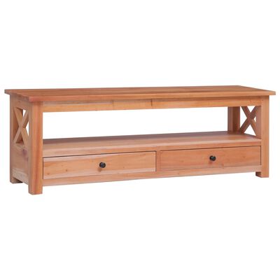 vidaXL Meuble TV 120x30x40 cm Bois d'acajou massif