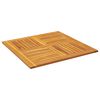 vidaXL Dessus de table 90x90x2,2 cm carr&eacute; bois massif d'acacia