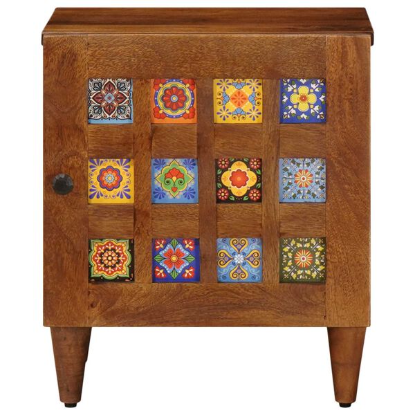 vidaXL Cabinet de chevet Marron 40 x 33,5 x 46 cm