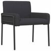 vidaXL Fauteuil d'appoint Gris fonc&eacute; Boucl&eacute;