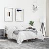 vidaXL Cadre de lit sans matelas ch&ecirc;ne marron 135x190 cm