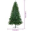vidaXL Sapin de No&euml;l avec 150 LED avec support Vert 150 cm PE