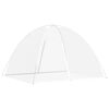 vidaXL Moustiquaire mongole avec portes 220 maille blanc 200x180x135cm